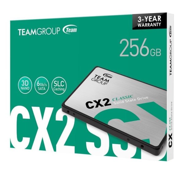 256GB TeamGroup CX2 2.5" SATA3 Solid State Drive