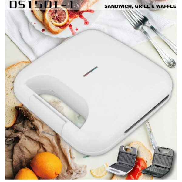 DeMaison Sandwich, Grill and Waffle Make, Black