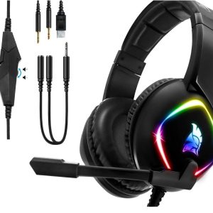 EMPIRE GAMING GHD10 Headset Gaming for PC Xbox One, PS4, PS5, Nintendo Switch