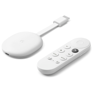 Google Chromecast With Google TV 4K - Snow