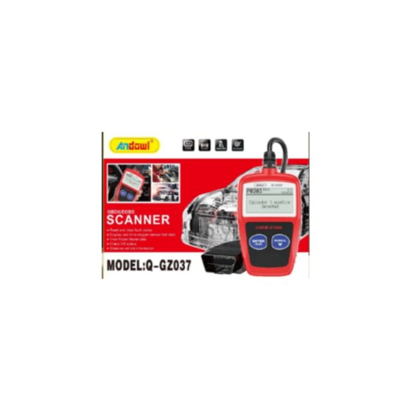 Andowl OBD-II Digital Car Diagnostic Red
