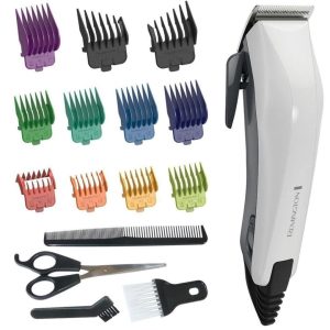 Remington HC5035Hair Clippers, 16 Piece Kit Including 9 Different Coloured Combs
