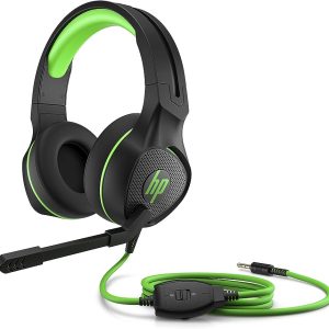 HP Pavilion Gaming 400 Headphones, Cable Integrated Controls Foldable Microphone