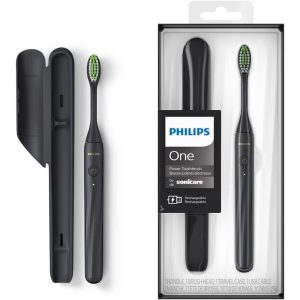 Philips One Electric Toothbrush with USB Charge, Shadow Black