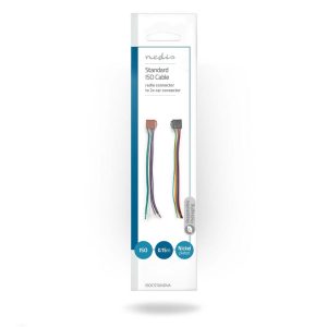Nedis ISO Adapter Cable Standard | 0.15 m | Round | PVC | Polybag