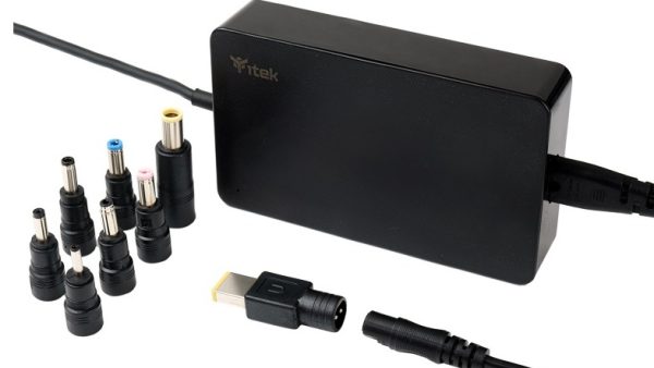 ITEK Universal Power Supply 90W Notebook, 8 connectors, Silm Design