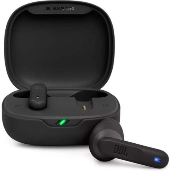 JBL Wave Flex TWS Bluetooth Wireless In-Ear Earbuds Black
