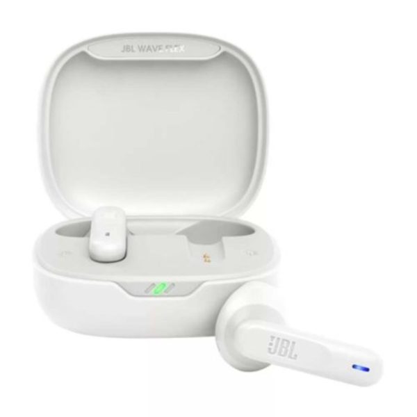 JBL Wave Flex TWS Bluetooth Wireless In-Ear Earbuds White