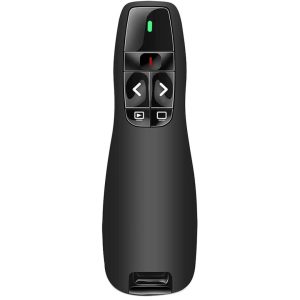 Ergonomic Remote Control Wireless Presenter Pointer, 2.4GHz