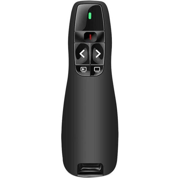 Ergonomic Remote Control Wireless Presenter Pointer, 2.4GHz