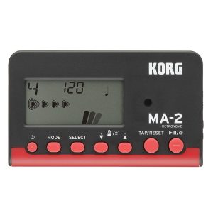 Korg MA-2 Digital Metronome, Black Red