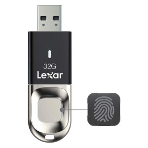 32GB Lexar Fingerprint F35 USB 3.0 Pendrive