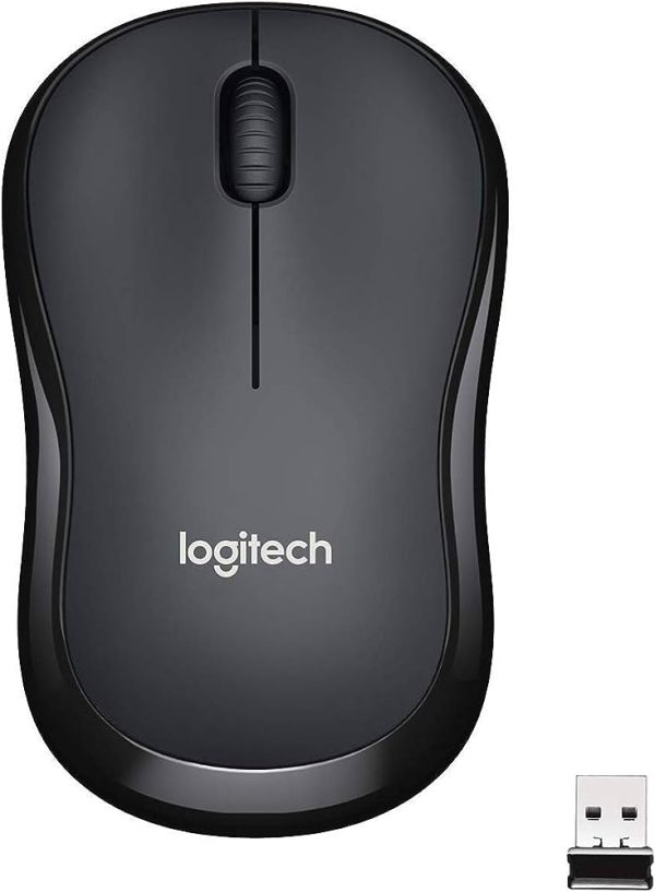 Logitech M220 Silent Wireless Mouse - Black