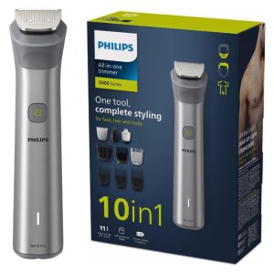 Philips Series 5000  All-in-One, 10-in-1 Face, Hair and Body Trimmer