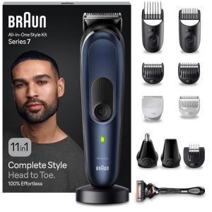 Braun All-in-One trimmer 11-in-1 Styling Kit for Beard, Hair, Body, Nose and Ears