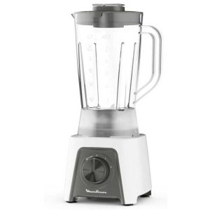 Moulinex Blendeo+ LM2C01 450W 1.5L Capacity, Stainless Steel, 2 Speed Ice Crusher Heavy Duty Zelkrom Blades, Smart Locking, Black