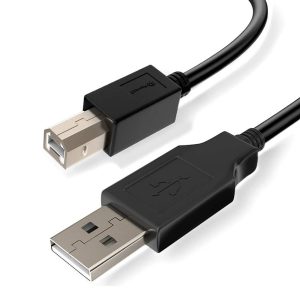 1.8m  USB 2.0 A-B Printer Cable Black