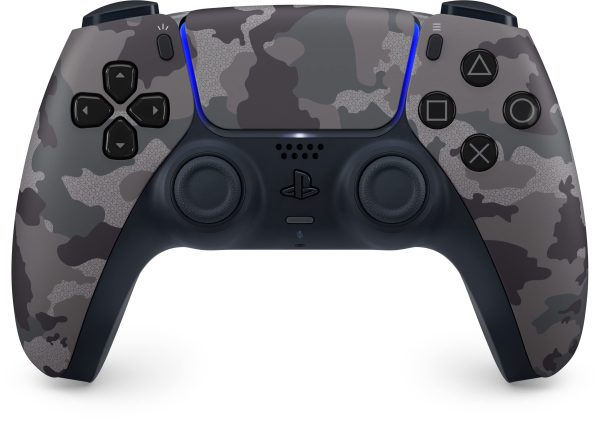 PS5 PlayStation 5 DualSense Wireless Controller Original, Camo Gray