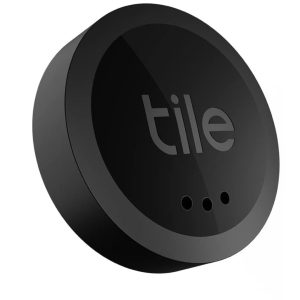 Tile Sticker (2022) Bluetooth Key Finder, 45 m Range, Compatible with Alexa and Google Home