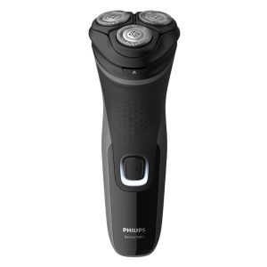 Philips Series 1000 Shaver - PowerCut Blade System - Integrated Trimmer - 4-Way Swivel Heads - Easy Cleaning