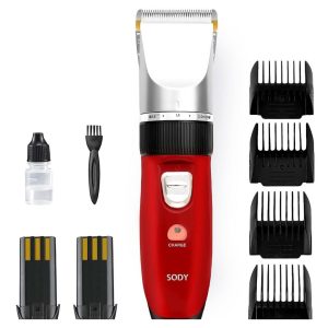 Sody SD2013 - Trimmer Set - Rechargeable - Red & Gold