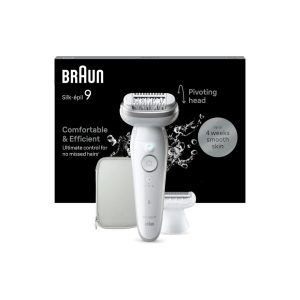 Braun Silk-épil 9 Women's Electric Epilator with Flexible Head