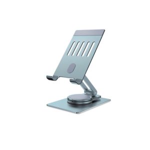 Atlantis Smartphone / Tablet Holder, Height and Tilt Adjustable 360° Aluminium Swivel Base