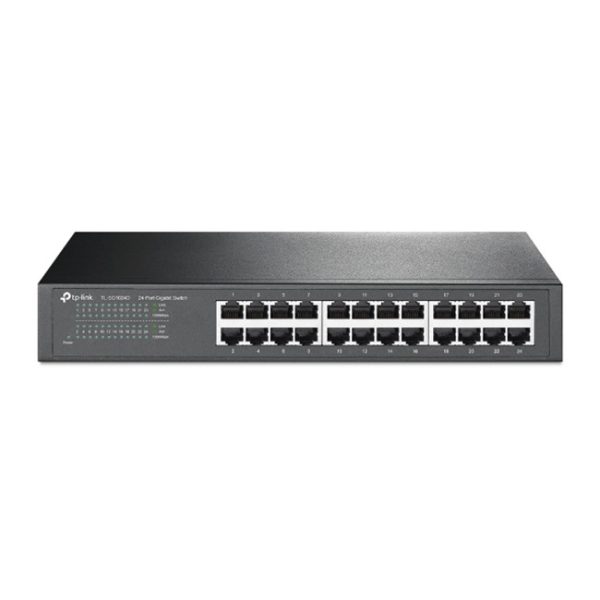 TP-Link TL-SG1024D 24-Port Gigabit 10/100/1000 Desktop/Rackmount Switch