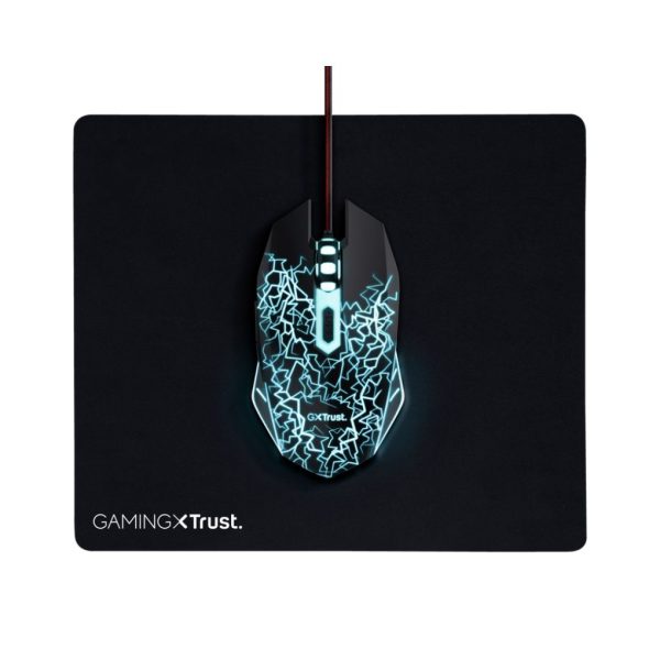 Trust Basics 4000 DPI Gaming Mouse and Mouse Pad