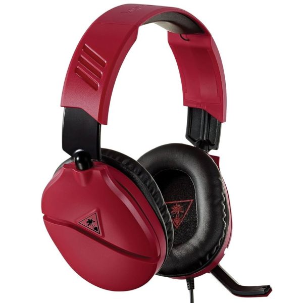 Turtle Beach Recon 70 Headset Gaming, Red Dark