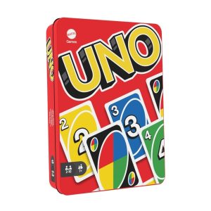 Mattel Games UNO the Card Game for the Whole Family in Collectible Metal Pack
