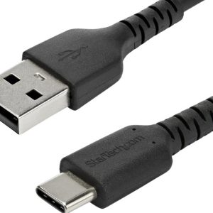 2m Fast Data Cable USB-A/Type-C 2.4A White