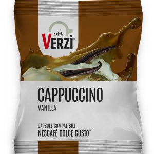 Verzi 30 Capsules Compatible with Nescafé® Dolce Gusto® Machine, Cappuccino Vanille