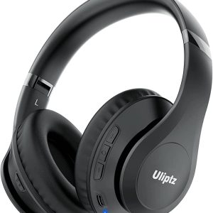 Uliptz Bluetooth Wireless Headphones, 65 Hours of Playback, 6 EQ Sound Modes - B