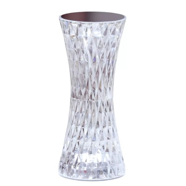 Crystal Style Table Lamp, Touch Control, 2000mAh