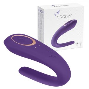Satisfyer Partner Couples Vibrator Purple