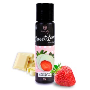 Strawberry & White Chocolate Sweet Love Foreplay Gel