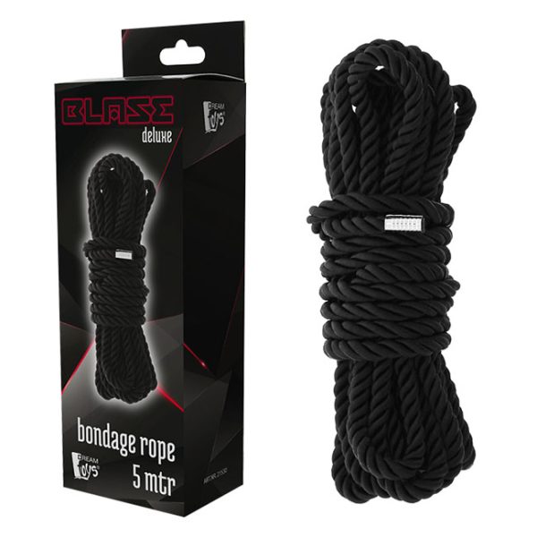 BLAZE Deluxe Bondage Rope 5m Black