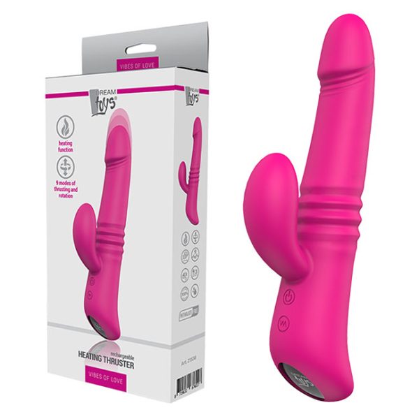 Heating Thruster Magenta Rabbit Vibrator