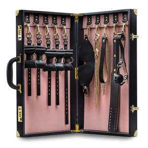 Temptasia Luxury Bondage Kit with Suitcase Black