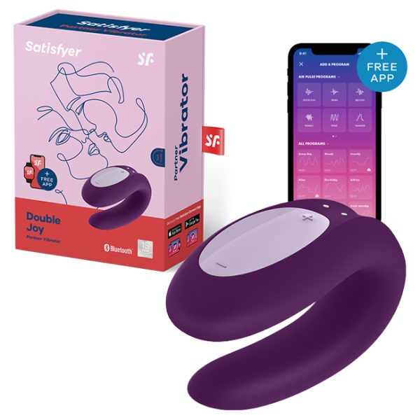 Satisfyer Double Joy Purple