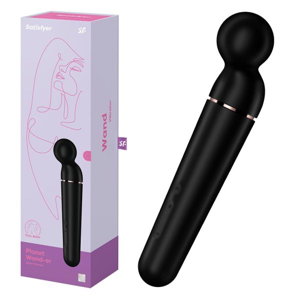 Satisfyer Planet Wand-er Black