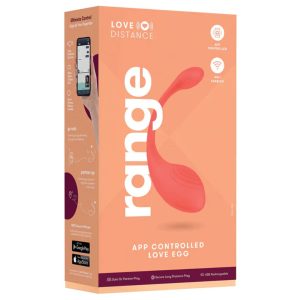 Love Distance Range App Controlled Vibrating Egg