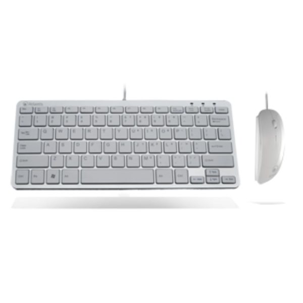 Atlantis Mini Ultra Slim Keyboard + ARGO Optical Mouse