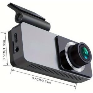 Andowl Portable 4K Dash Cam Rear View Camera