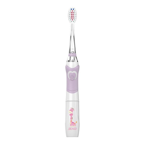 Seago Sonic Toothbrush for Childrens Purple