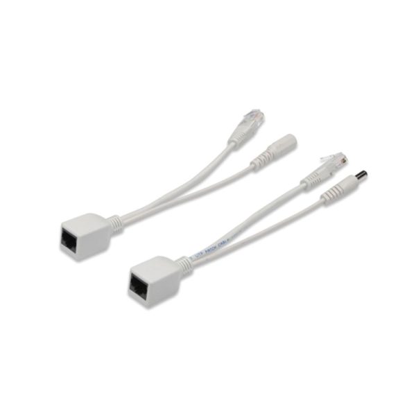 Splitter Cable Kit POE Adapters For CAT.5 Networks.