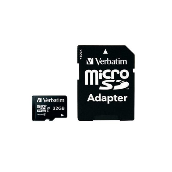 Verbatim 32GB, Micro SDHC, Class 10