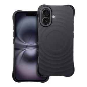SILICONE ZEPHYR MAG COVER compatible with MagSafe for iPhone 16 Black