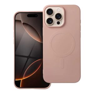 SILICONE MAG COVER (Big Hole) case with MagSafe for iPhone 16 Pro Max Pink